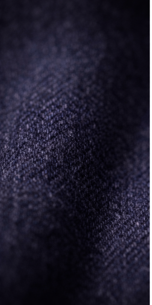 Macro texture del denim giapponese.